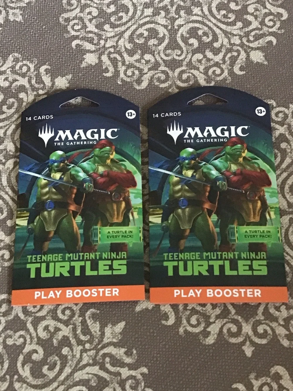 Teenage Mutant Ninja Turtles Magic The Gathering Play Booster 2 packs